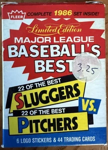 1986 Fleer Major League Baseball’s Best Sluggers vs. Pitchers Complete Set 1-44 - Bild 1 von 2