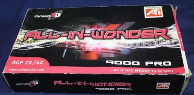 ATi All in Wonder 9000 Pro AGP 2x/4X Video Card - Brand New & Boxed - Image 1 of 4