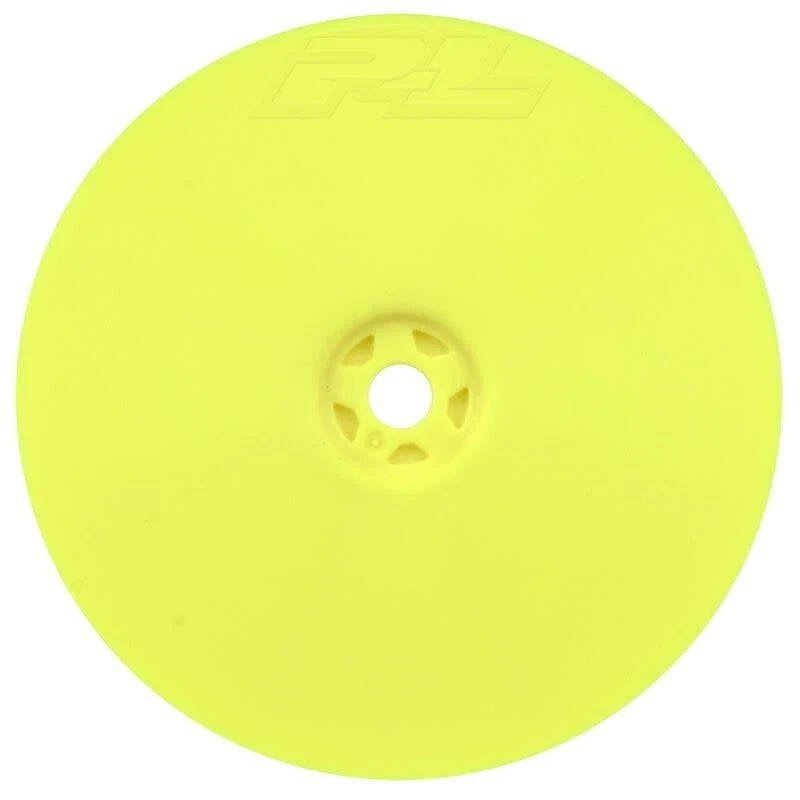 PRO276702 Pro-Line 1/10 Velocity 4WD Front 2.2" 12mm Buggy Wheels (2) Yllw: XB4 - Image 1 of 1