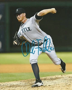 GFA Seattle Mariners CHARLIE FURBUSH Signed 8x10 Photo C9 COA - Picture 1 of 1
