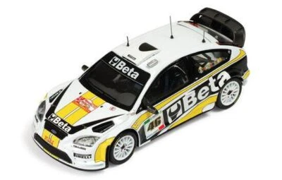 1/43 IXO RAM370 Ford Focus RS WRC'07 2008 Monza Rally Show #46 Rossi & Cassina Foto 1 de 3