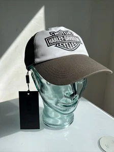 Harley Davidson Cap schwarz Logo Snapback grün weiß Truckermütze - Bild 1 von 7