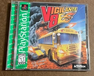 Vigilante 8 (Sony PlayStation 1, 1998) PS1 CIB Complete - Picture 1 of 4