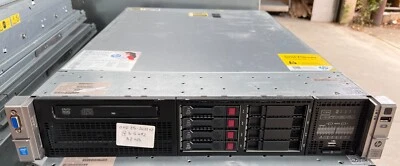 HP ProLiant DL380p G8 Server 1x E5-2637 v2 @3.5GHz 32GB 4x146GB SAS 2xPSU 3xCard - Image 1 of 3