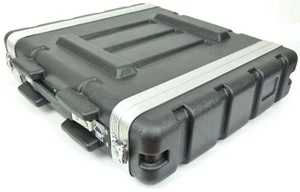 Kunststoffrack Case 2 HE 19" Flightcase Hartschalenrack Effektrack ABS ROADINGER - Bild 1 von 11