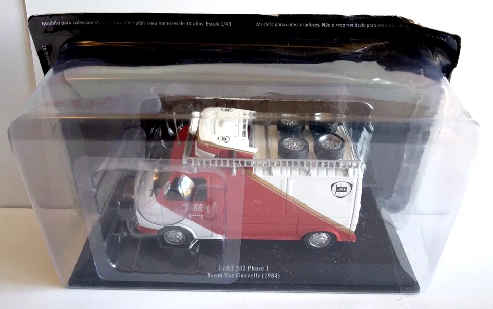 FIAT 242 PHASE 1 TEAM TRE GAZZELLE (1984) VEICOLO ASSISTENZA RALLY SCALA 1/43 - Immagine 1 di 1