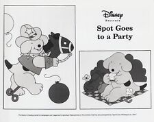Spot Goes to a Party (1995) ❤ Original Disney Cartoons Photo K 382