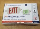 Lithonia Lighting ECRG RD M6 Exit/Led Combo .75W, 120-277V, Red/Green Switchable