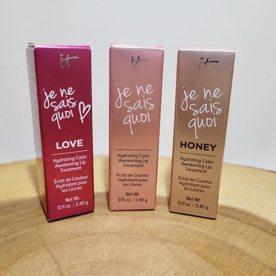 it Cosmetics Hydrating Color Lip Treatment Trio (Your Perfect Pink, Honey, Love) - Image 1 of 4