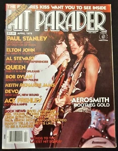 Hit Parader Apr. 1979 Featuring Aerosmith, Queen, KISS & more - Picture 1 of 2