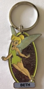 Walt Disney ~ Disneyland ~ Personalized TINKERBELL KEYCHAIN ~ BETH - Bild 1 von 2
