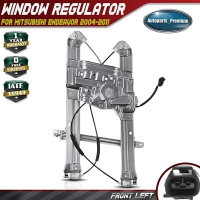 Regulador de ventana eléctrica con motor para Mitsubishi Endeavor 04-08 10-11 delantero izquierdo Foto 1 de 4