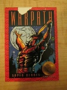 1993 Skybox Marvel X-Men Series 2 Super Heroes Warpath #34 - Bild 1 von 2
