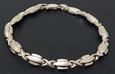 Vintage Silpada Sterling Silver Tennis Link Bracelet 7" - Image 1 of 4