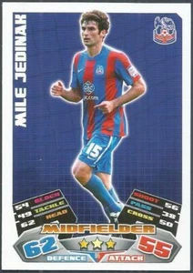 TOPPS MATCH ATTAX CHAMPIONSHIP 2011-12- #095-CRYSTAL PALACE-MILE JEDINAK - Picture 1 of 1