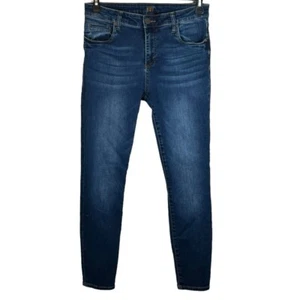 KUT FROM THE KLOTH TOOTHPICK SKINNY JEANS MEDIUM WASH DENIM WOMENS SIZE 10 SHORT - Picture 1 of 12
