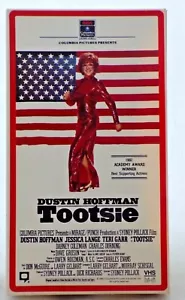 Tootsie Dustin Hoffman, Jessica Lange, Teri Garr, Dabney Coleman,1985 VHS - Picture 1 of 8