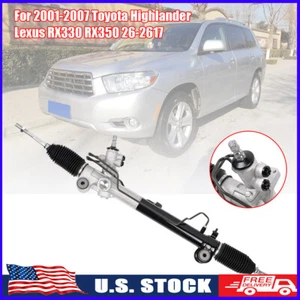 🔥Power Steering Rack & Pinion Assembly for Toyota Highlander Lexus RX330 RX350 - Picture 1 of 11