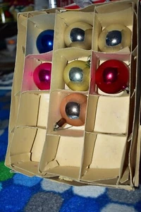 ADORNOS DE CRISTAL VINTAGE 7 PIEZAS HECHOS EN POLONIA - Imagen 1 de 4