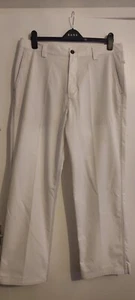Adidas Clima Cool White Mens Trousers 36W 32L - Picture 1 of 14