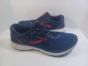 Brooks Mens Ghost 11 1102881D428 Blue Running Shoes Sneakers Size 11D - Picture 1 of 11