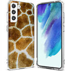 Slim Case for Samsung Galaxy S21 FE 5G (Fan Edition), Giraffe Fur 1 Print