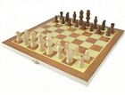 Schachspiel Holz im Koffer, Chess, Schach Reiseschach Backgammon 3 in1 Checkers