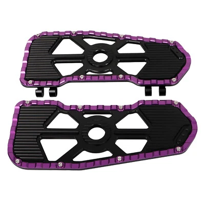 MX Style Driver Floorboard Footboard For Harley Road Glide King Heritage Softail - Изображение 1 из 4