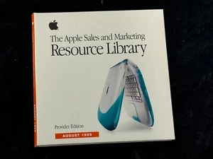 The Apple Sales and Marketing Resource Library Aug 1999 CD Rom Media - Picture 1 of 1