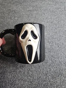 Scream Ghost Face 3D Sculpted Coffee Mug, The Icon Of Halloween, Brand New - Picture 1 of 7