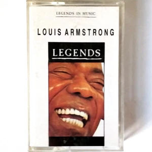 Legends In Music - Louis Armstrong (Audio Cassette Album, 1990) 20 Tracks - Picture 1 of 3
