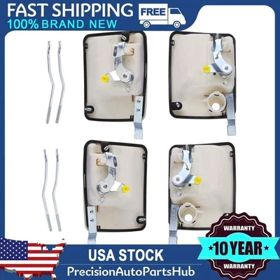 Nuevo juego de manijas de puerta izquierda derecha para Ford F-450 Super Duty doble cabina 1999 2000-2016 Foto 1 de 4