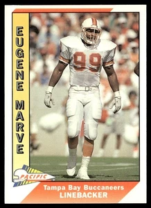 1991 Pacific Eugene Marve Tampa Bay Buccaneers #508 - Picture 1 of 2