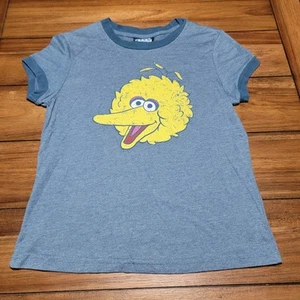 Junk Food Junior Blue Tee Big Bird - Size Junior XL - Picture 1 of 6