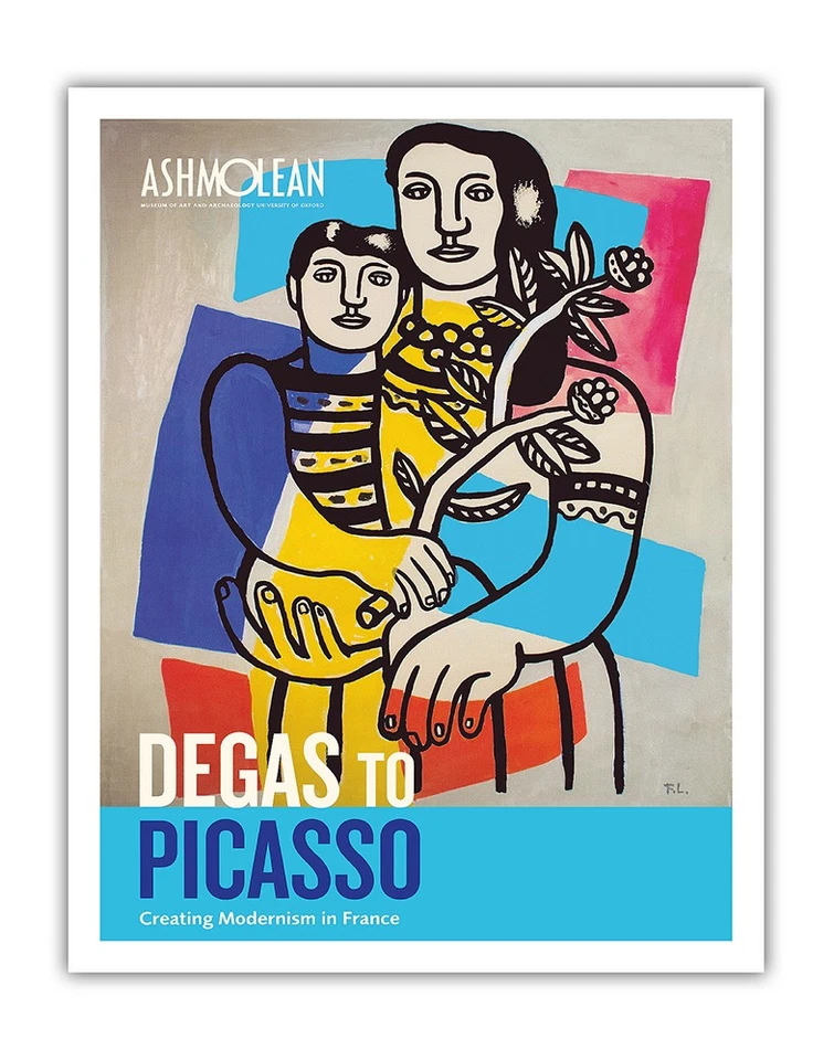Degas to Picasso - 法国现代主义 - Fernand Léger 复古海报 c.1949 年 — 第 1/1 张图片