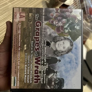 The Grapes of Wrath (Library Edition Audio CDs) (L.A. Theatre Works Audio - NIB - Picture 1 of 2