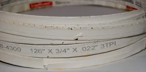 Edgemaster Meat Band Saw Blade 126" x 3/4 X .022 3TPI (4-Pack) - Picture 1 of 2