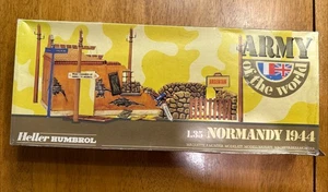 Vintage Heller Humbrol 1/35 Normandy 1944 Stone Walls Ruins Army of the World - Picture 1 of 3