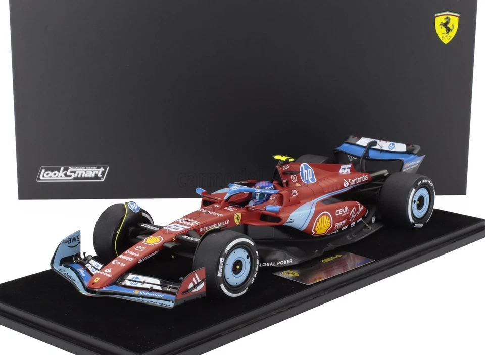 1/18 LOOKSMART - FERRARI - F1  SF-24 TEAM SCUDERIA FERRARI N 55 5th LS18F1062 - Immagine 1 di 1