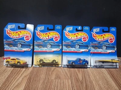 1998 FIRST EDITIONS HOT WHEELS LOT OF 4 CARS #15, #19, #20, and #23 - Image 1 of 4