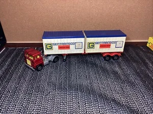 Matchbox Super Kings Scammell Tractor & K-17 Trailer with Gentransco Containers. - Picture 1 of 15