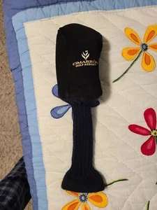 Cimarron Golf Resort 3 Wood Golf  HeadCover  - Picture 1 of 2