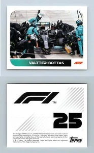 Valtteri Bottas #25 Formula 1 Season 2021 Topps Sticker - Picture 1 of 1