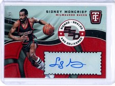 2017-18 Panini Totally Certified Sidney Moncrief Signed Sealed Auto 78/99 HOF