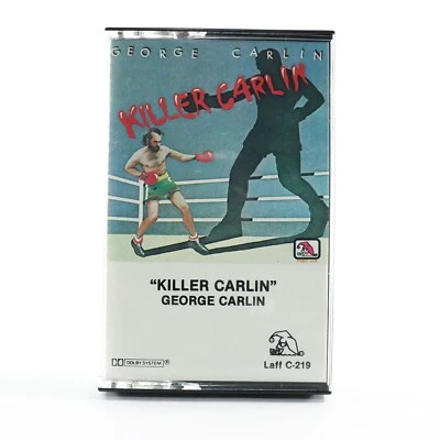 "Killer Carlin" George Carlin (Cassette Tape, 1981) Laff-C-219 Comedy TESTED - Image 1 of 4