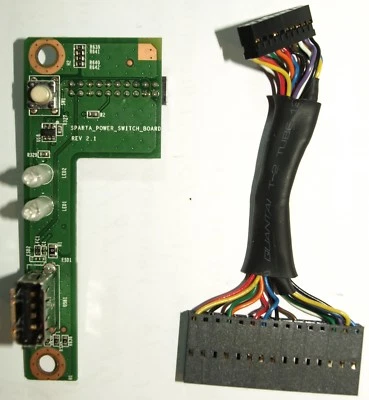 IBM SUREPOS 300 TYPE 4810/4910 MODEL x4x FRONT PANEL CARD FRU P/N:44V2035 - Image 1 of 2