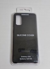 Genuine Samsung Galaxy S20 Protective Silicone Cover in Black