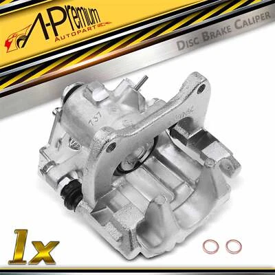 Pinza de freno trasera izquierda con soporte y pistón metálico para Audi A4 Quattro 2003-2006 Foto 1 de 4