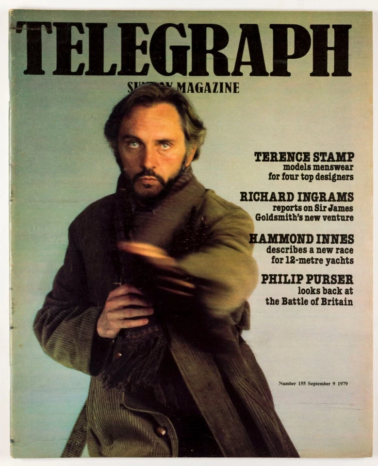 Terence Stamp PAUL SMITH James Goldsmith TELEGRAPH magazine 9 September 1979 155 - Image 1 of 1