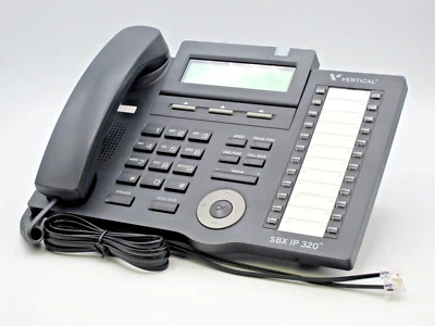 Vertical SBX IP 320 (4024-00)24-Button Digital Display Speakerphone(20 in Stock) - Image 1 of 3